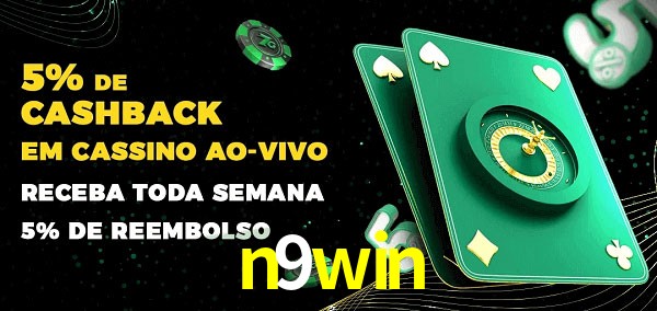 Promoções do cassino ao Vivo n9win